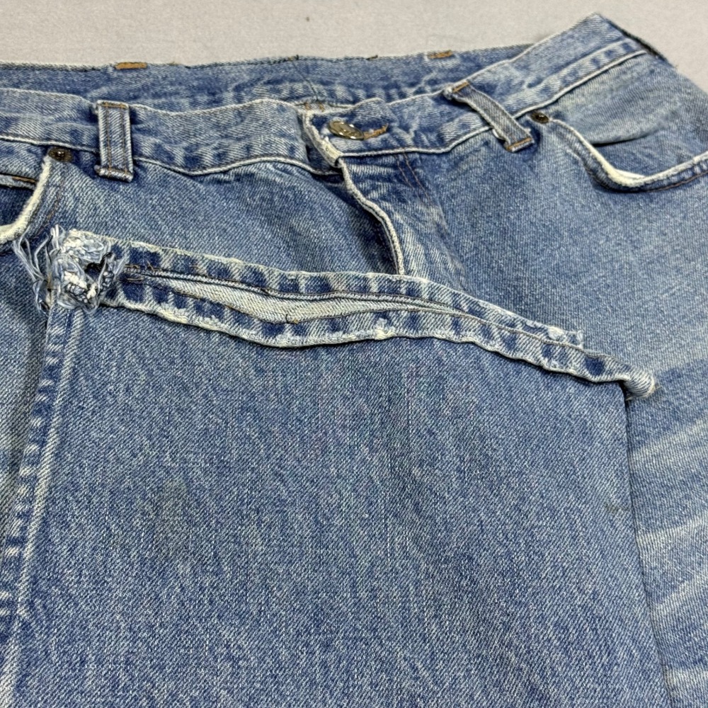 Vintage Gucci Jeans Embroidered G Logo Blue Denim Made Italy 100% Cotton